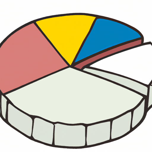 cartoon of a pie graph