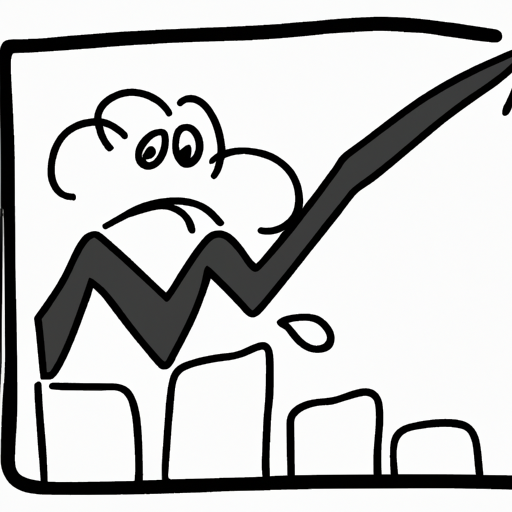 cartoon of a stock graph