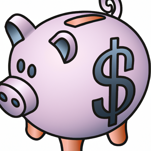 An illustration of a piggy bank with a dollar sign on it